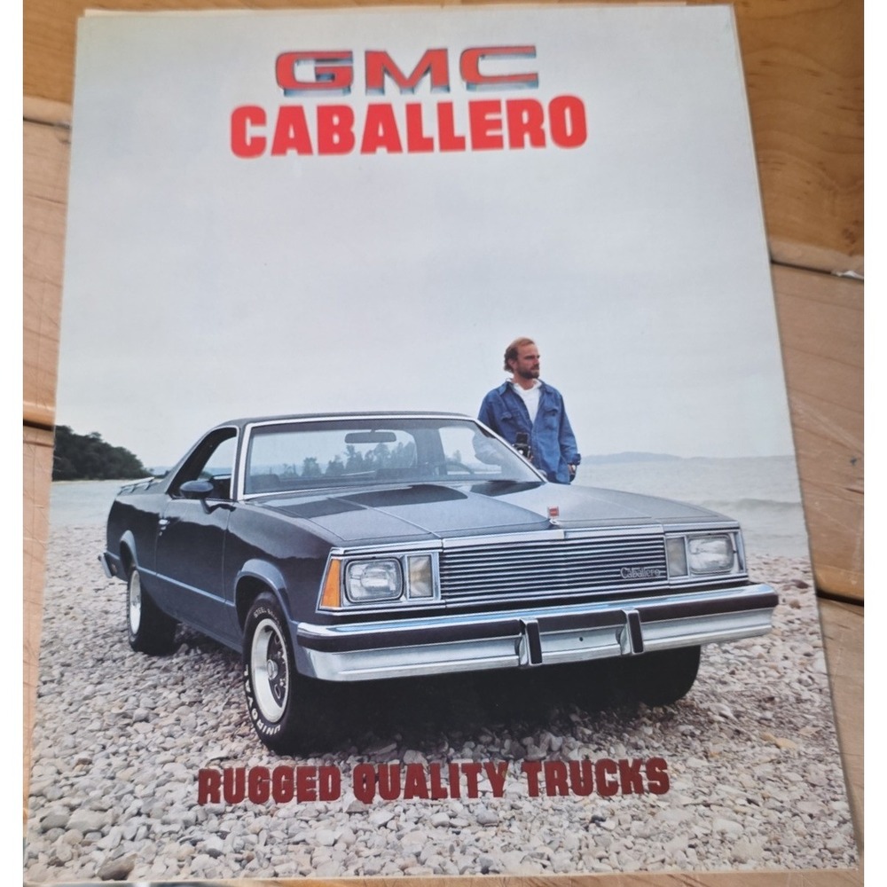 1981 GMC Caballero Sales Brochure Amarillo Diablo Vintage Original Catalog
